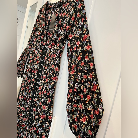 NWT - Where Is My Rose - Nasty Gal - Midi Dress - US Size 4 - Picture 5 of 9